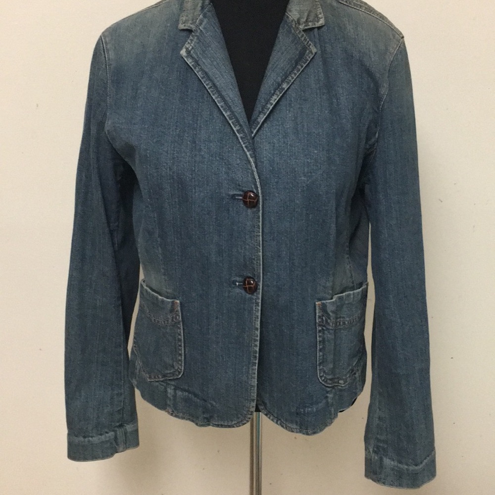Gap denim blazer